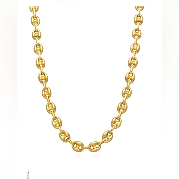 18K Gold plated  necklace chain ! - Picture 1 of 4